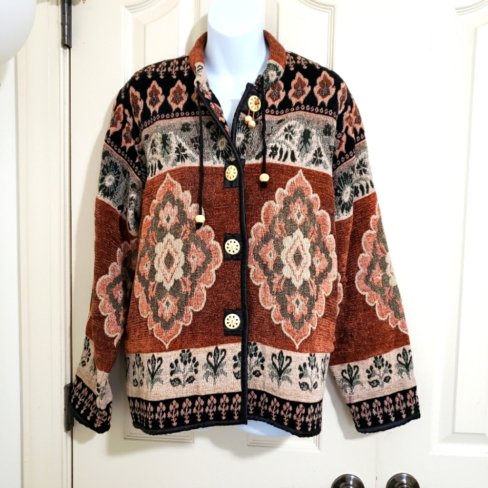 Retro Tapestry Jacket Size M